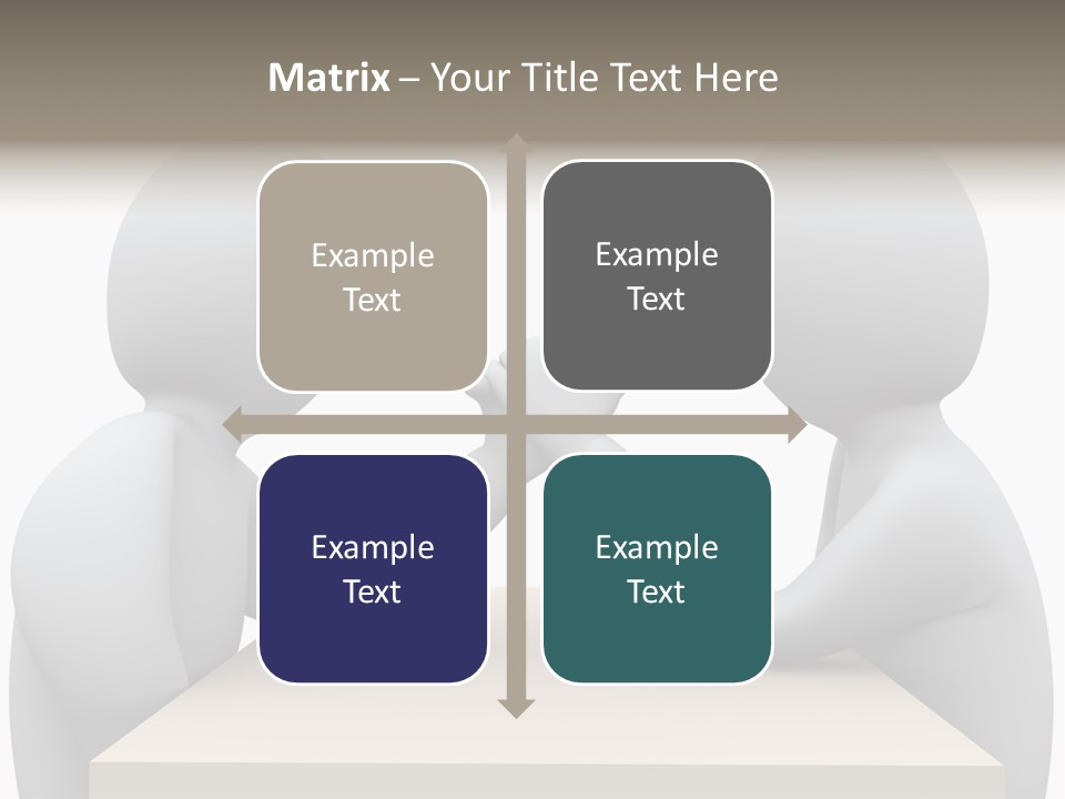 Challenge Colleague Guy PowerPoint Template
