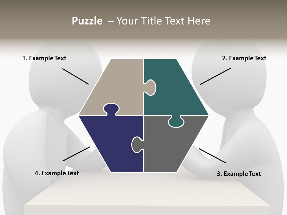Challenge Colleague Guy PowerPoint Template