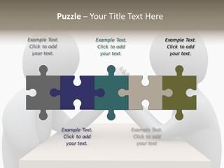 Challenge Colleague Guy PowerPoint Template