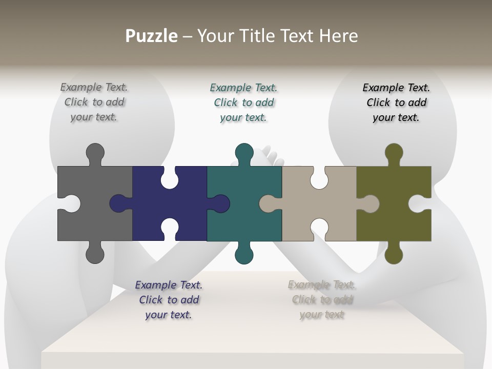 Challenge Colleague Guy PowerPoint Template