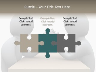 Challenge Colleague Guy PowerPoint Template