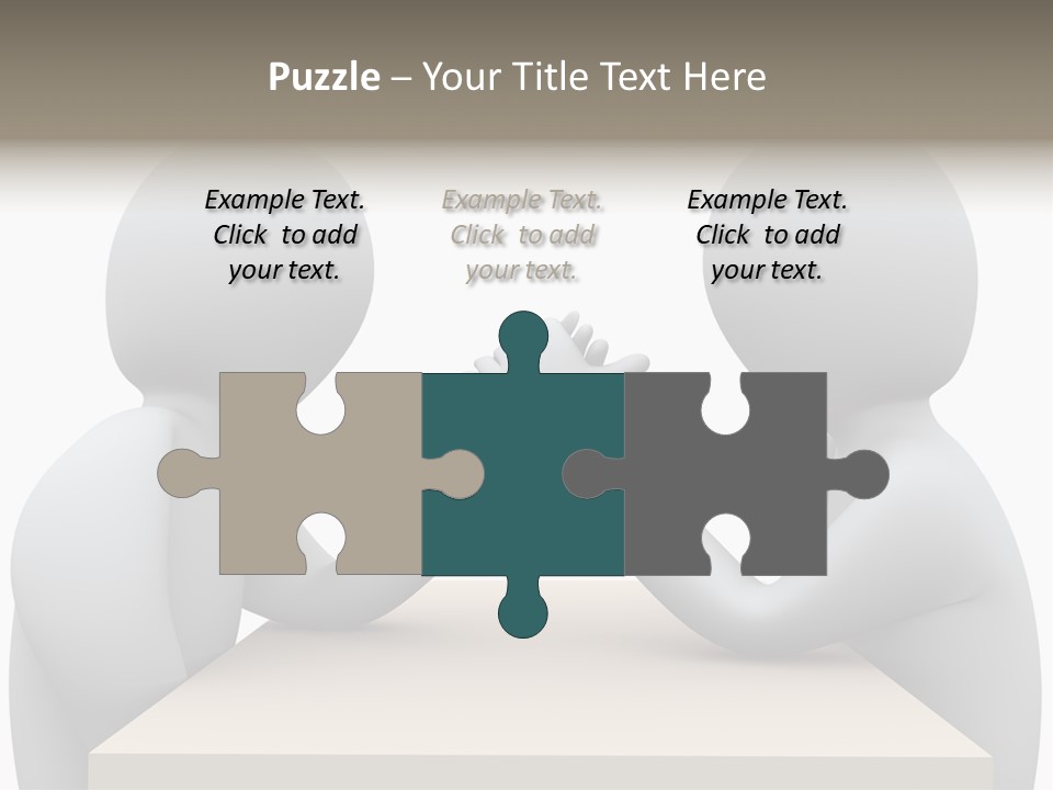 Challenge Colleague Guy PowerPoint Template