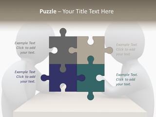 Challenge Colleague Guy PowerPoint Template