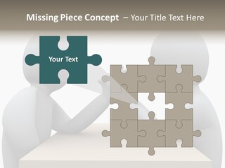 Challenge Colleague Guy PowerPoint Template