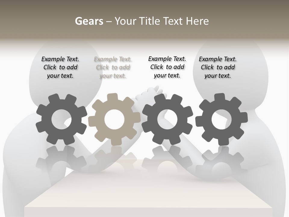 Challenge Colleague Guy PowerPoint Template
