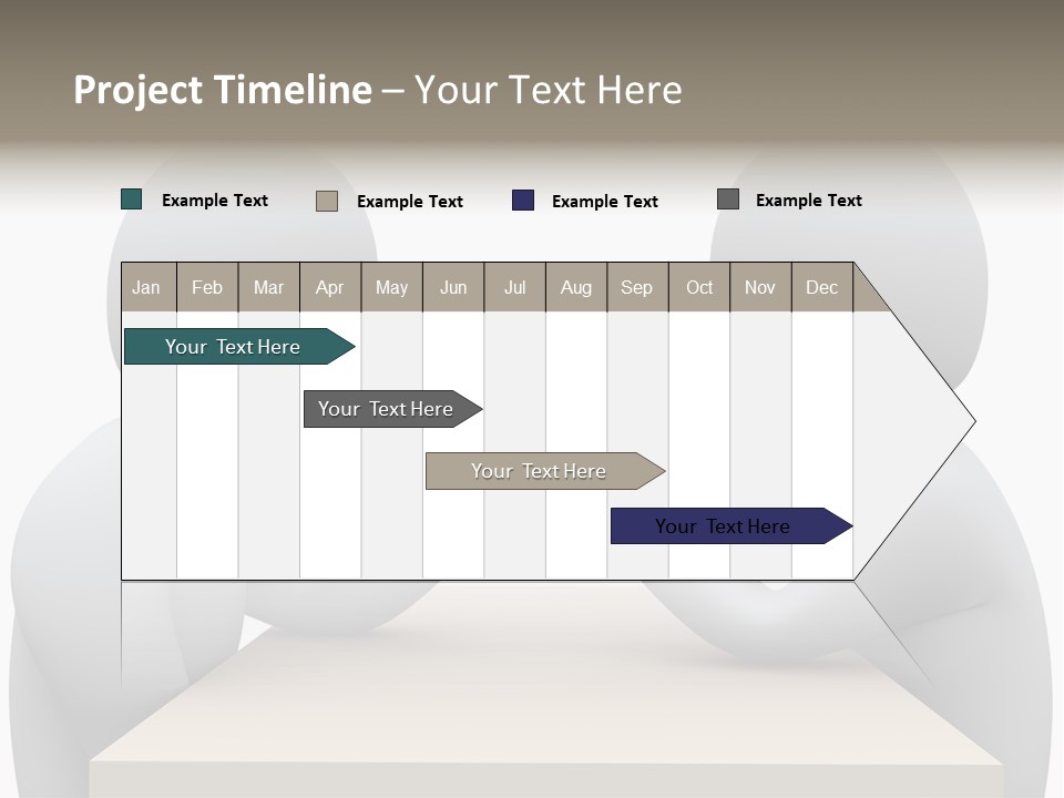 Challenge Colleague Guy PowerPoint Template