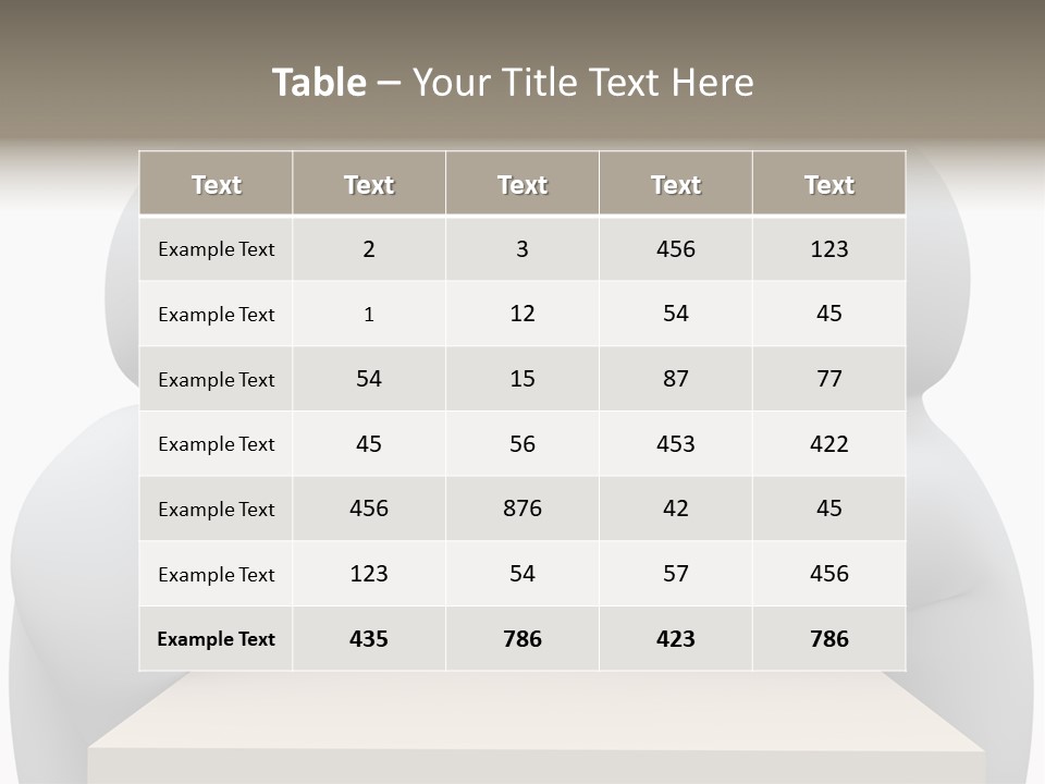 Challenge Colleague Guy PowerPoint Template