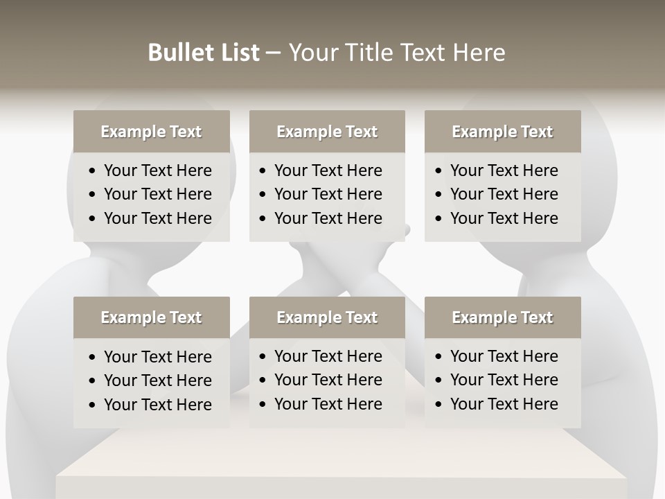 Challenge Colleague Guy PowerPoint Template