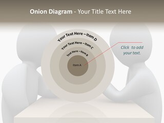 Challenge Colleague Guy PowerPoint Template