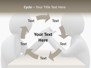 Challenge Colleague Guy PowerPoint Template
