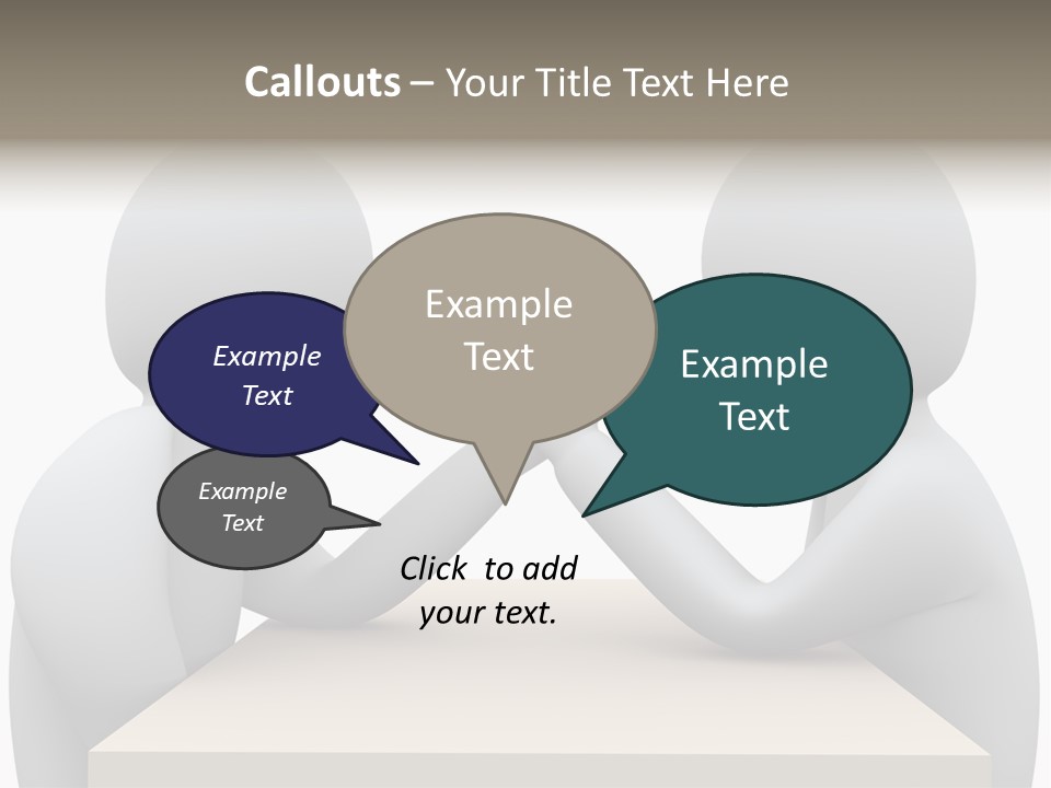 Challenge Colleague Guy PowerPoint Template