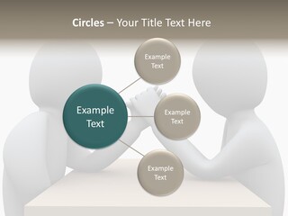 Challenge Colleague Guy PowerPoint Template