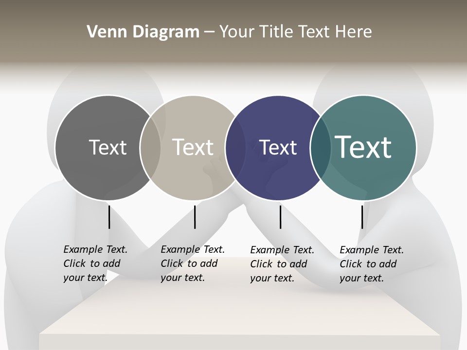 Challenge Colleague Guy PowerPoint Template