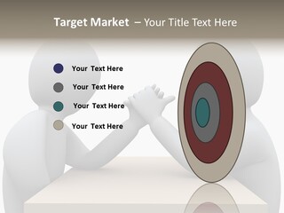 Challenge Colleague Guy PowerPoint Template