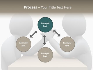Challenge Colleague Guy PowerPoint Template