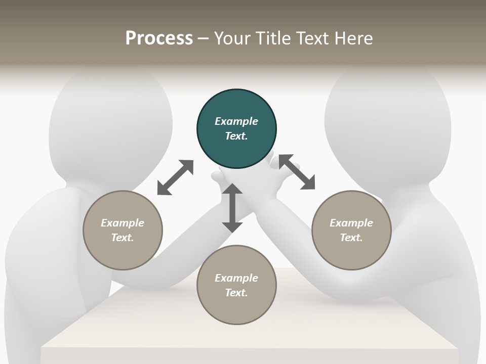 Challenge Colleague Guy PowerPoint Template