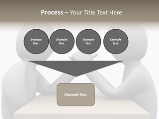 Challenge Colleague Guy PowerPoint Template
