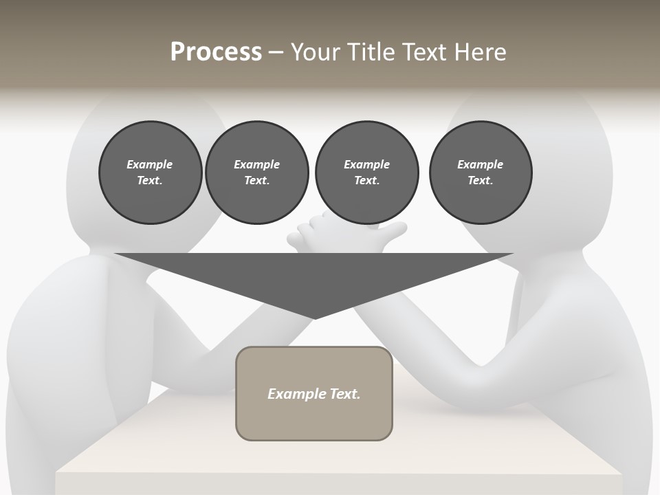 Challenge Colleague Guy PowerPoint Template