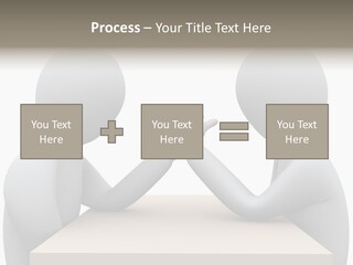 Challenge Colleague Guy PowerPoint Template