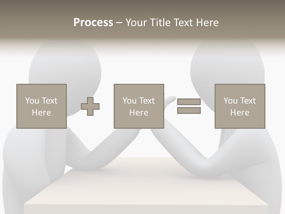Challenge Colleague Guy PowerPoint Template