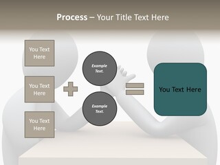 Challenge Colleague Guy PowerPoint Template
