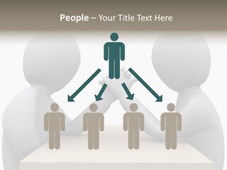 Challenge Colleague Guy PowerPoint Template