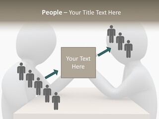 Challenge Colleague Guy PowerPoint Template