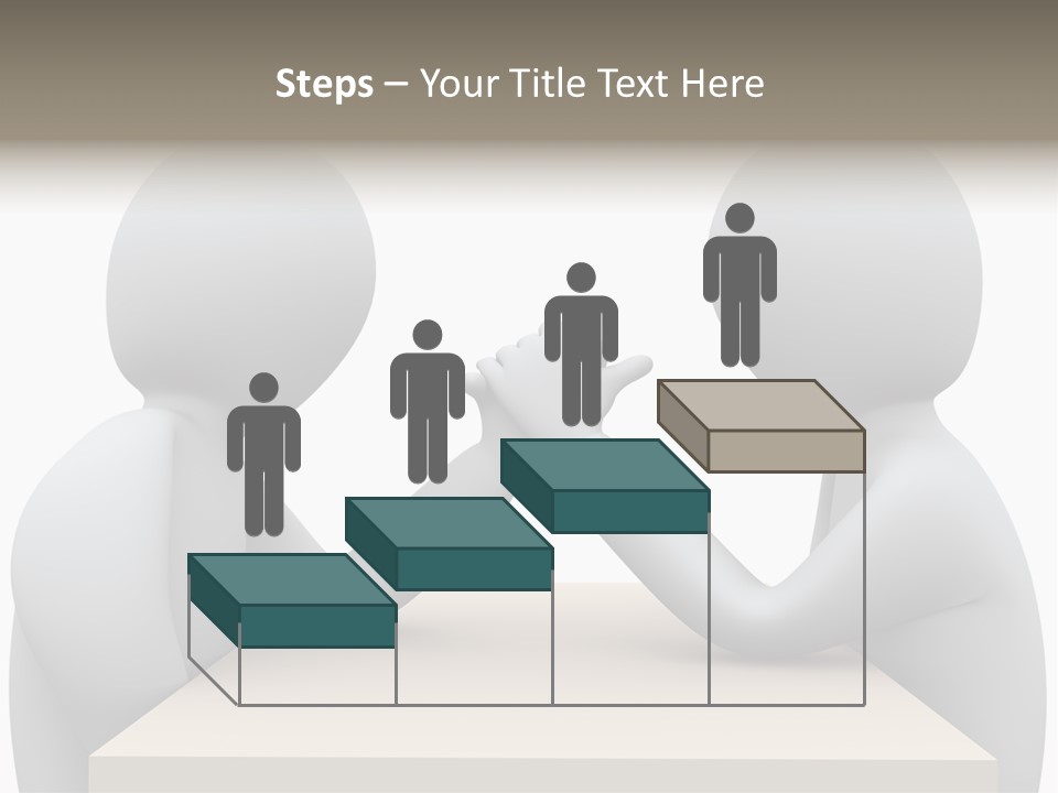 Challenge Colleague Guy PowerPoint Template