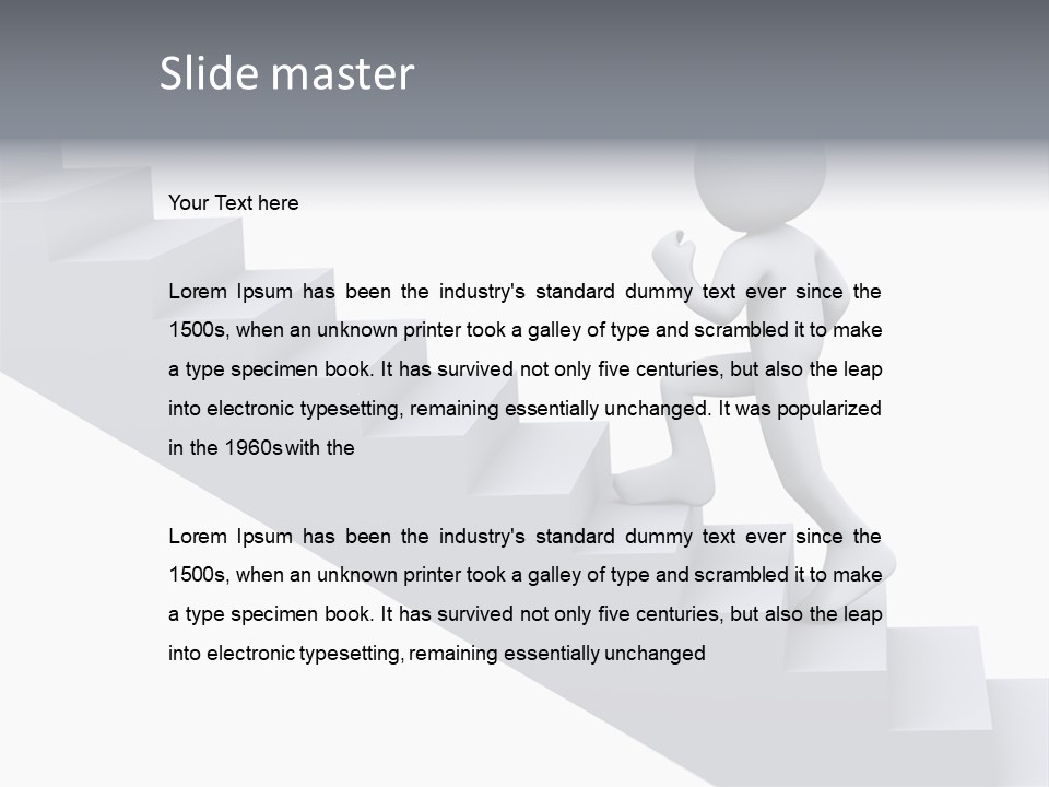 Future Businessman Financial PowerPoint Template