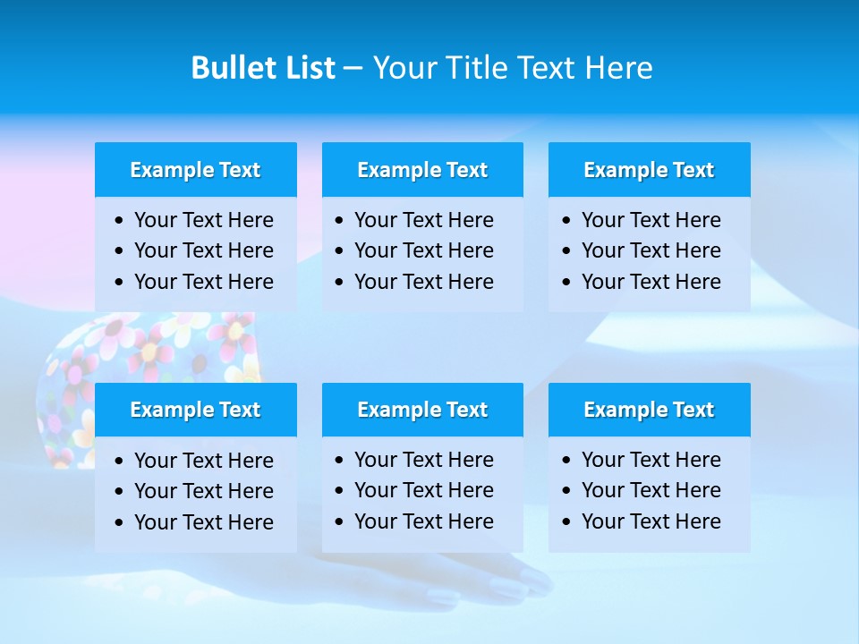 Solarium Fashion Cosmetic PowerPoint Template