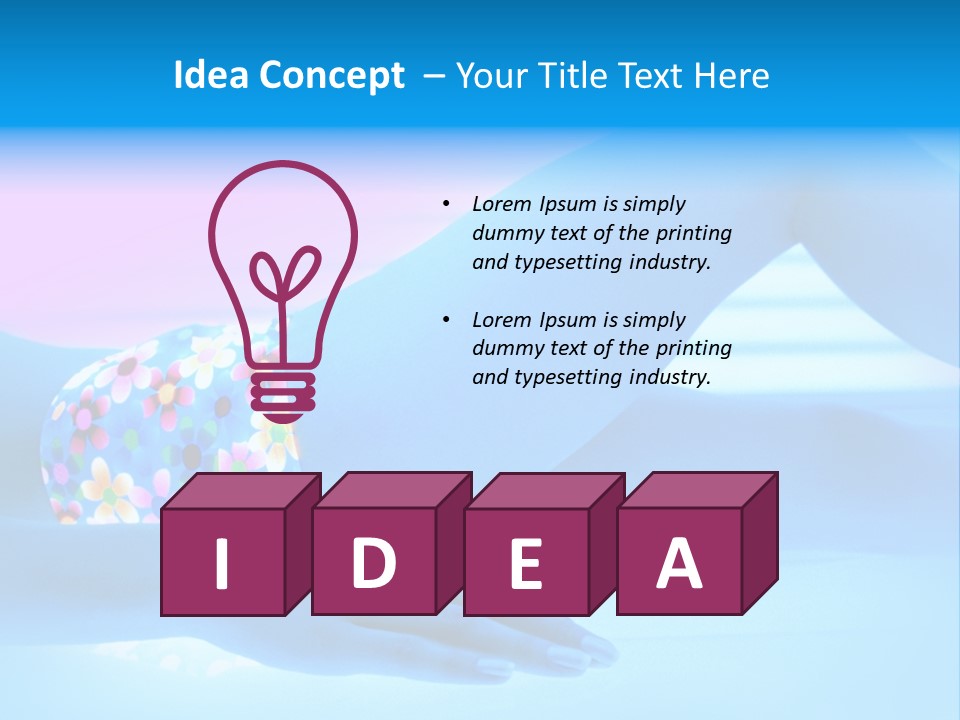 Solarium Fashion Cosmetic PowerPoint Template