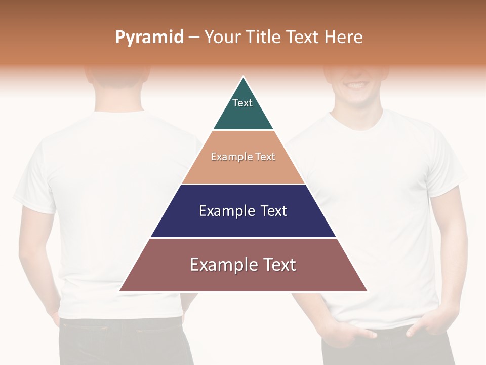 Clothing T Shirt White Beauty PowerPoint Template