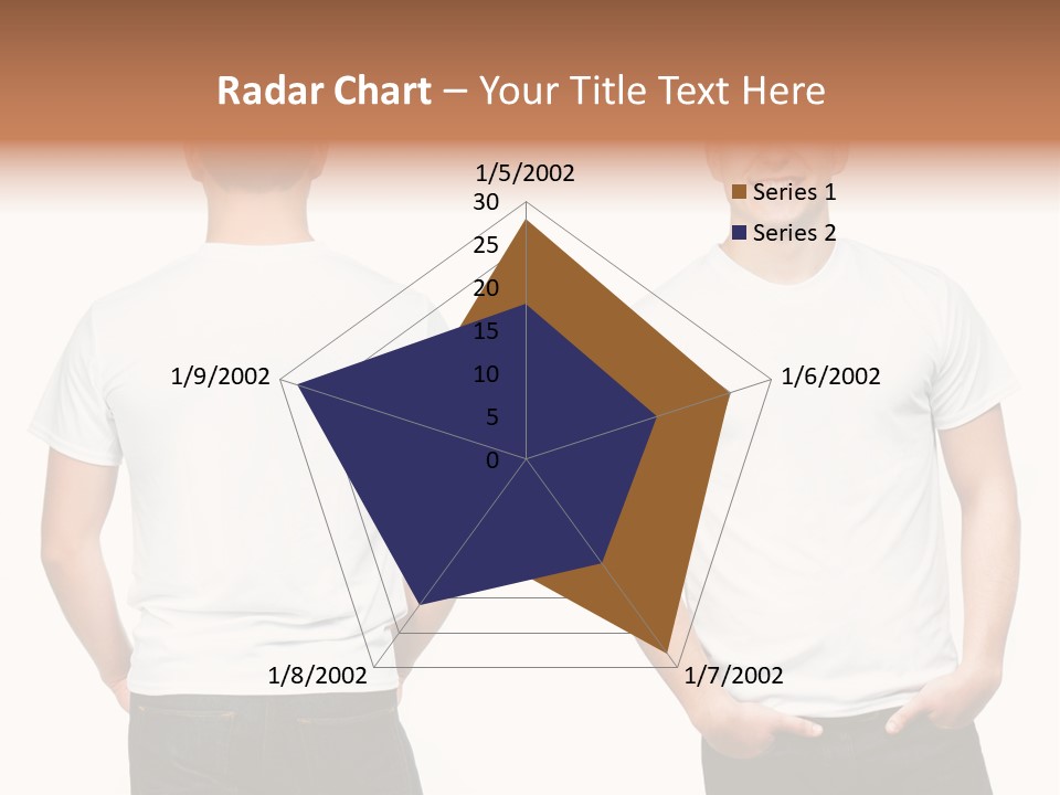 Clothing T Shirt White Beauty PowerPoint Template