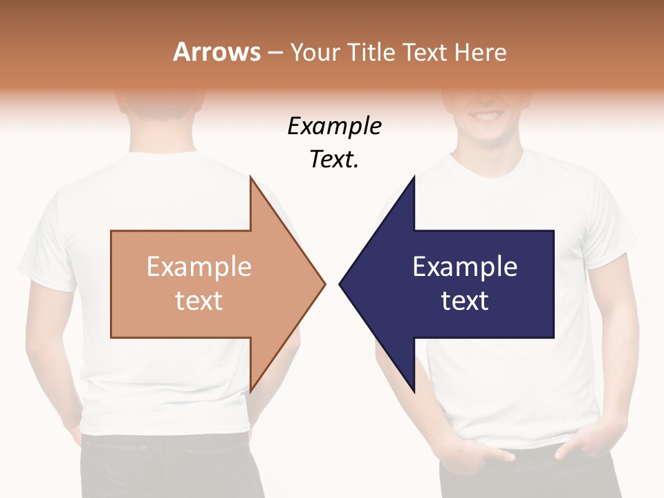 Clothing T Shirt White Beauty PowerPoint Template