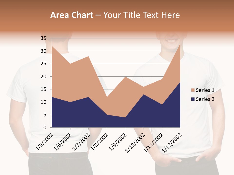 Clothing T Shirt White Beauty PowerPoint Template