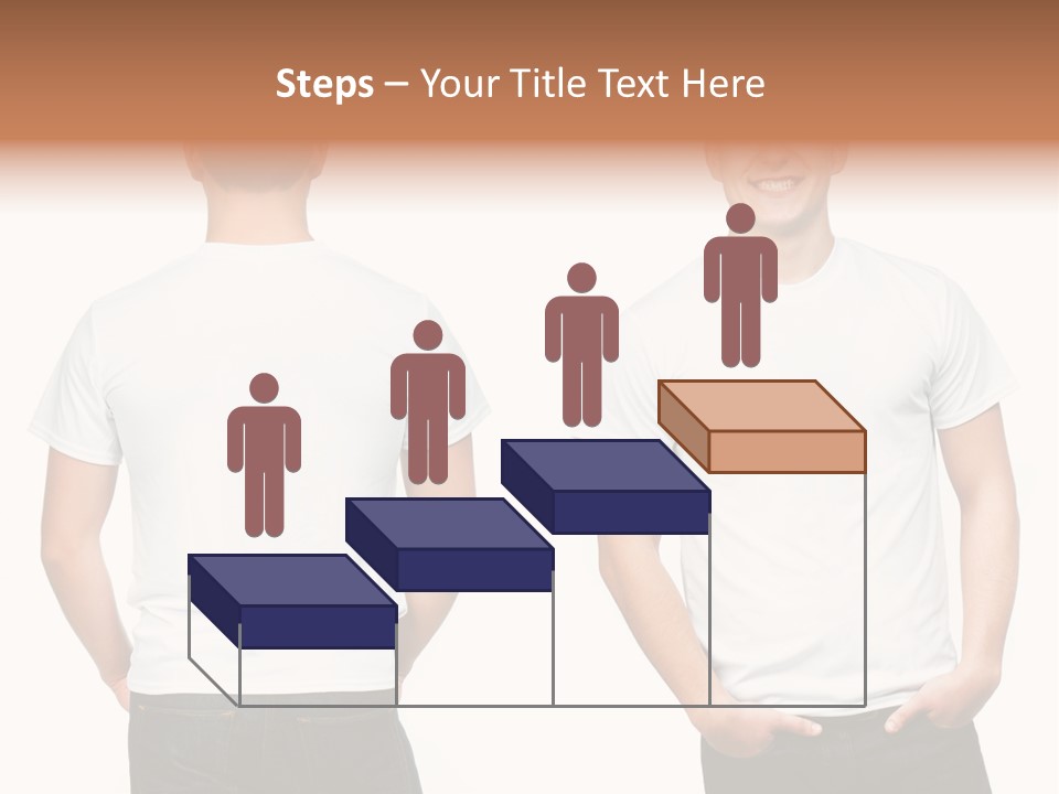 Clothing T Shirt White Beauty PowerPoint Template