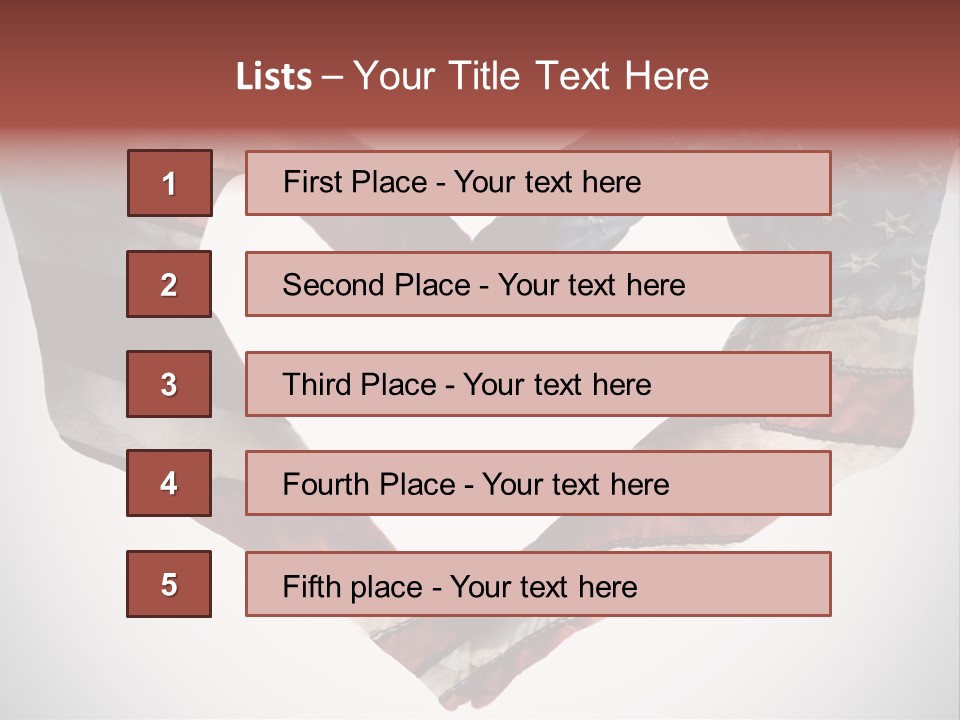 Independence Patriot Celebrate PowerPoint Template