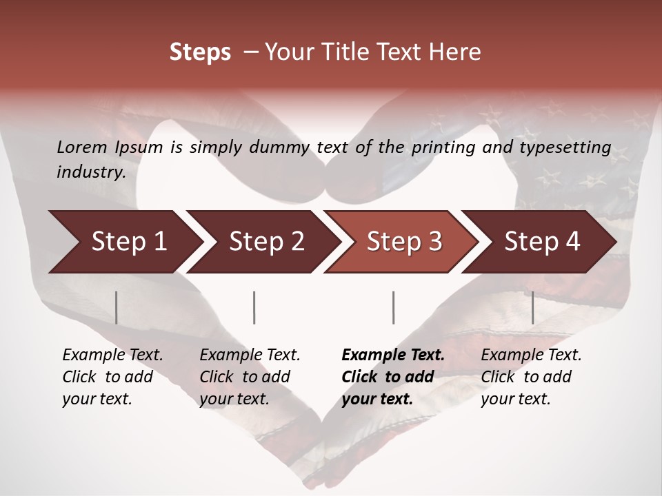 Independence Patriot Celebrate PowerPoint Template