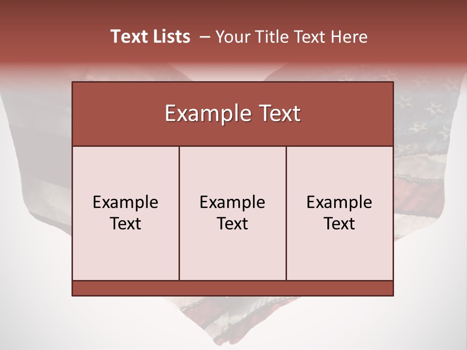 Independence Patriot Celebrate PowerPoint Template