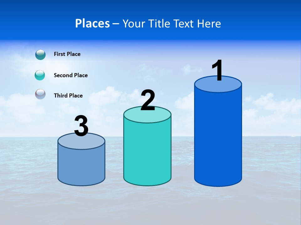 Bay Travel Paradise PowerPoint Template