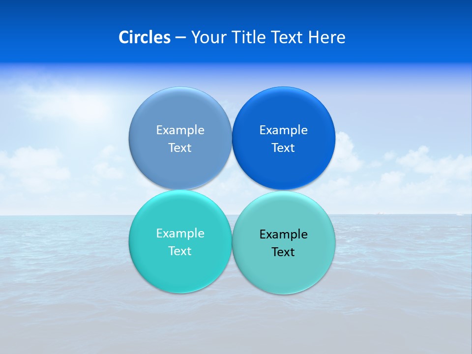 Bay Travel Paradise PowerPoint Template