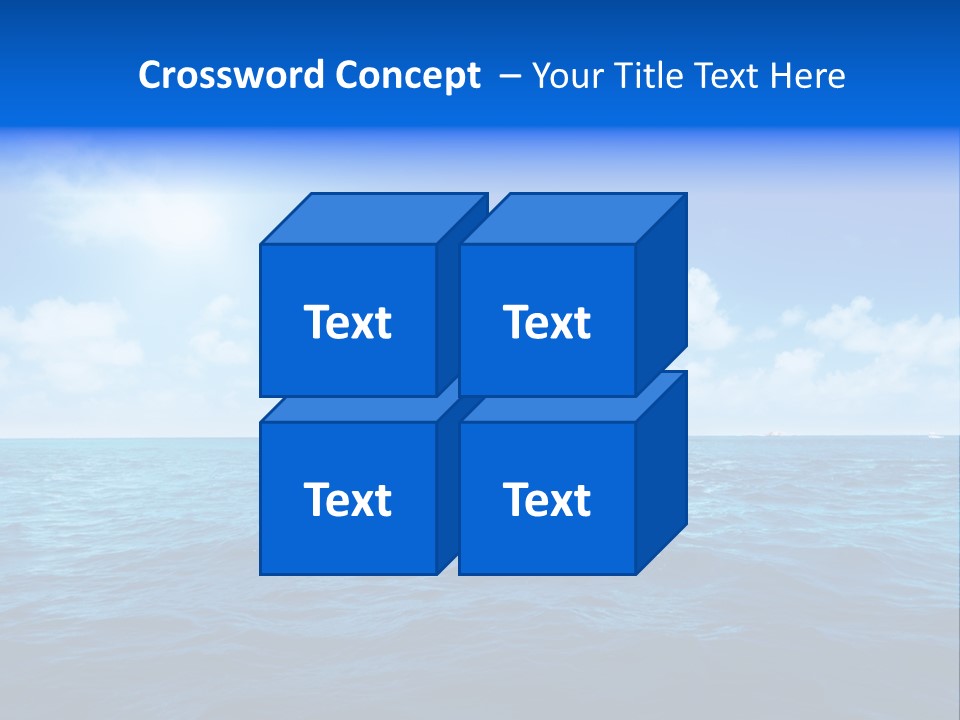 Bay Travel Paradise PowerPoint Template