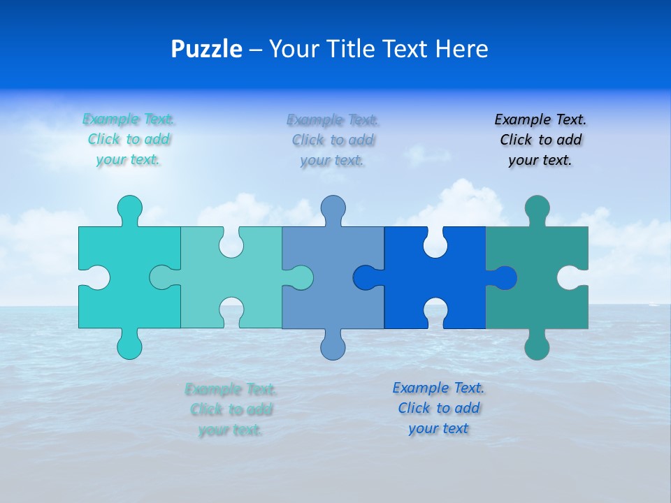 Bay Travel Paradise PowerPoint Template