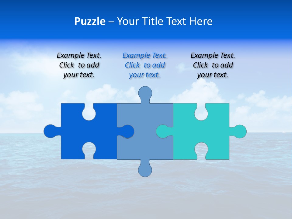 Bay Travel Paradise PowerPoint Template