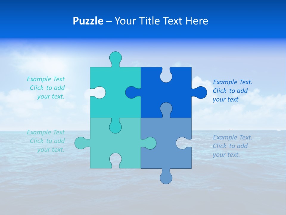 Bay Travel Paradise PowerPoint Template