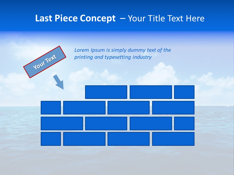 Bay Travel Paradise PowerPoint Template