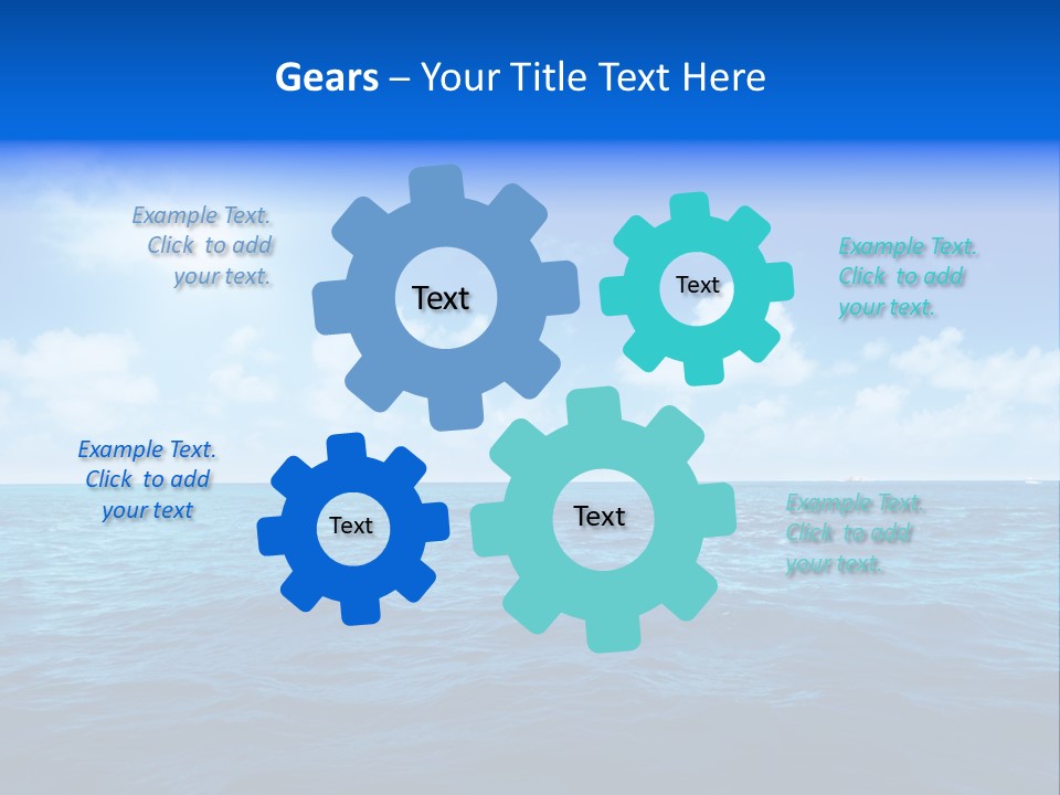 Bay Travel Paradise PowerPoint Template