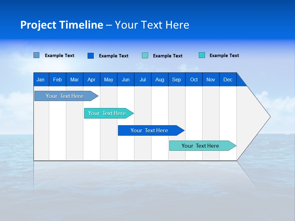 Bay Travel Paradise PowerPoint Template
