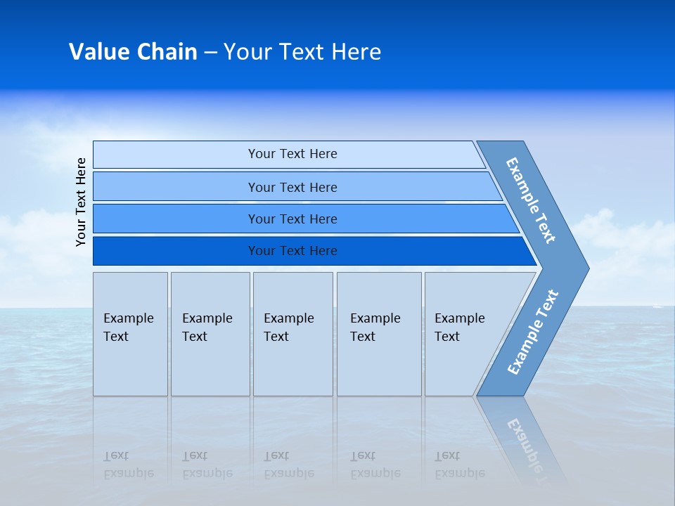 Bay Travel Paradise PowerPoint Template