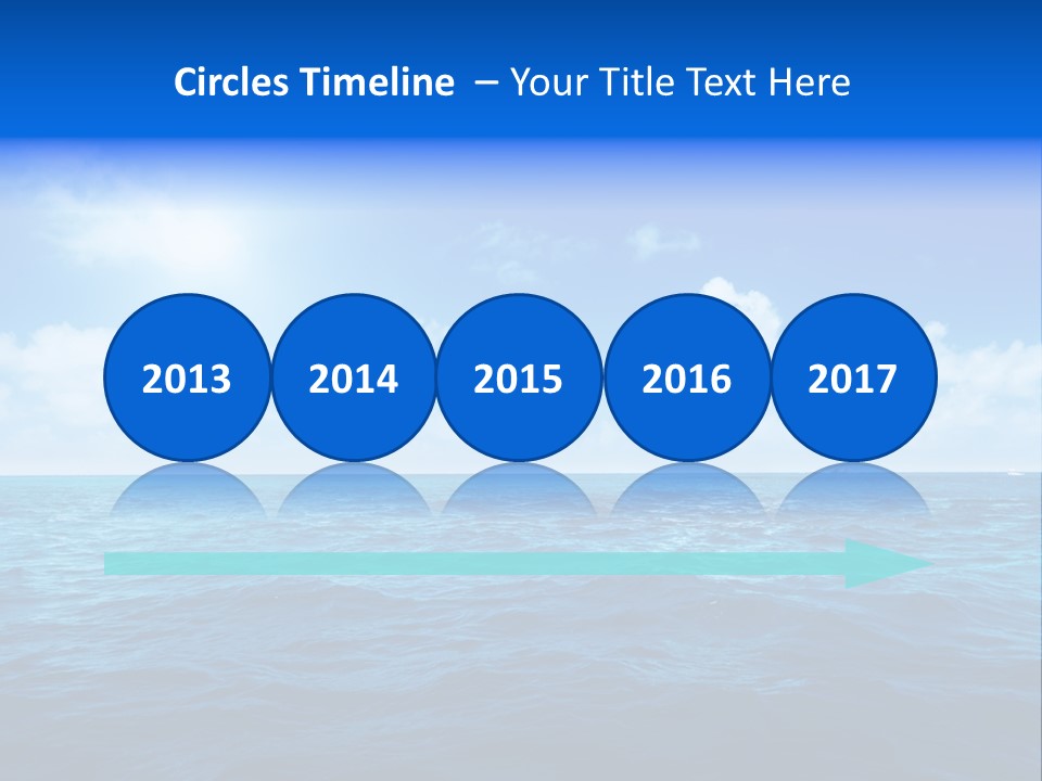 Bay Travel Paradise PowerPoint Template